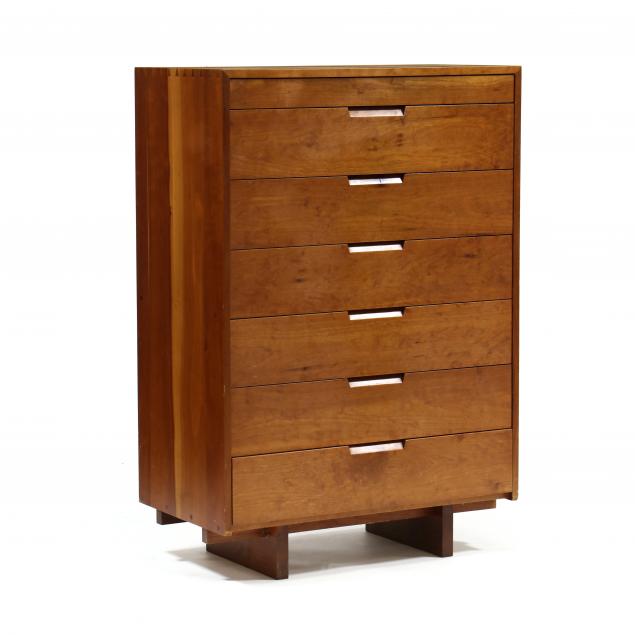 george-nakashima-american-1905-1990-cherry-tall-chest-of-drawers