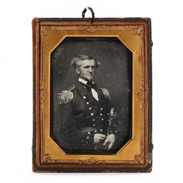 quarter-plate-daguerreotype-of-naval-surgeon-lewis-willis-minor-usn-and-csn