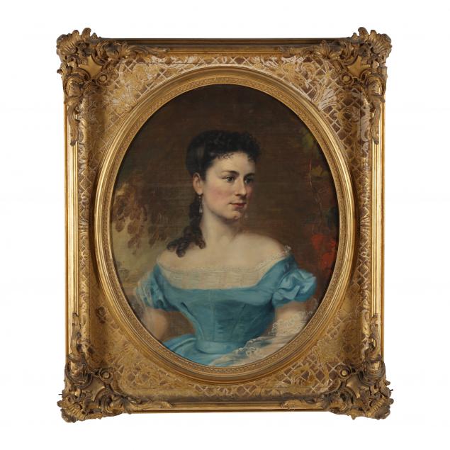 english-school-mid-19th-century-portrait-of-a-young-woman