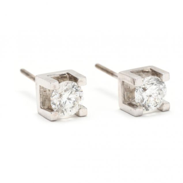 pair-of-white-gold-diamond-ear-studs