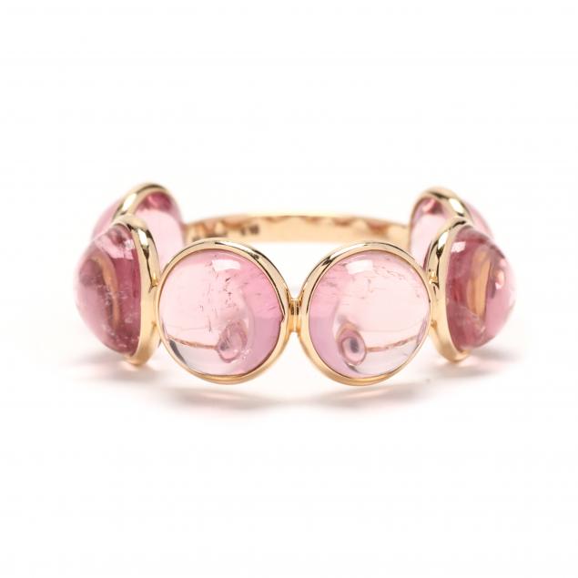 gold-and-pink-tourmaline-ring