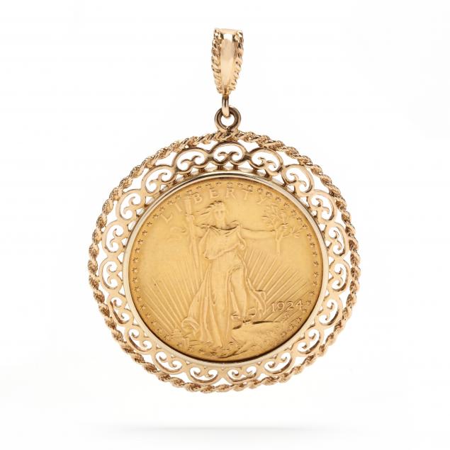 gold-1924-saint-gaudens-20-coin-pendant