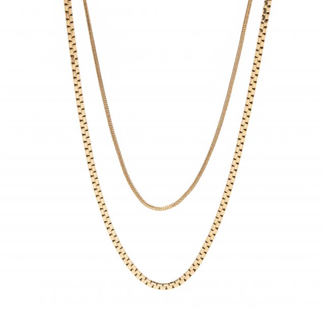 two-gold-chain-necklaces