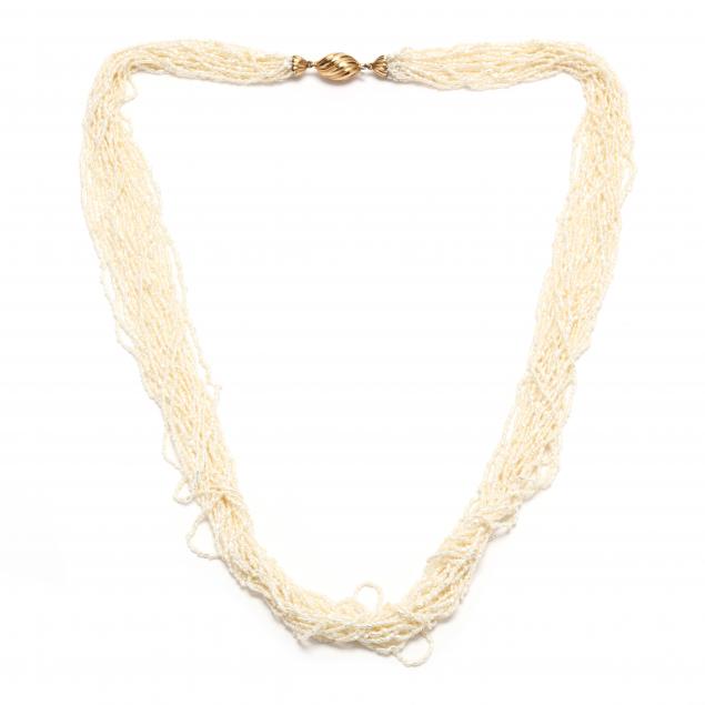 multi-strand-freshwater-pearl-necklace-with-gold-clasp