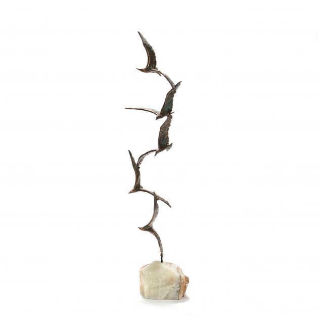 curtis-jere-modernist-seagull-sculpture