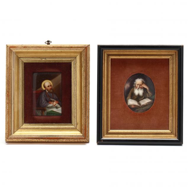 two-hand-painted-porcelain-plaques