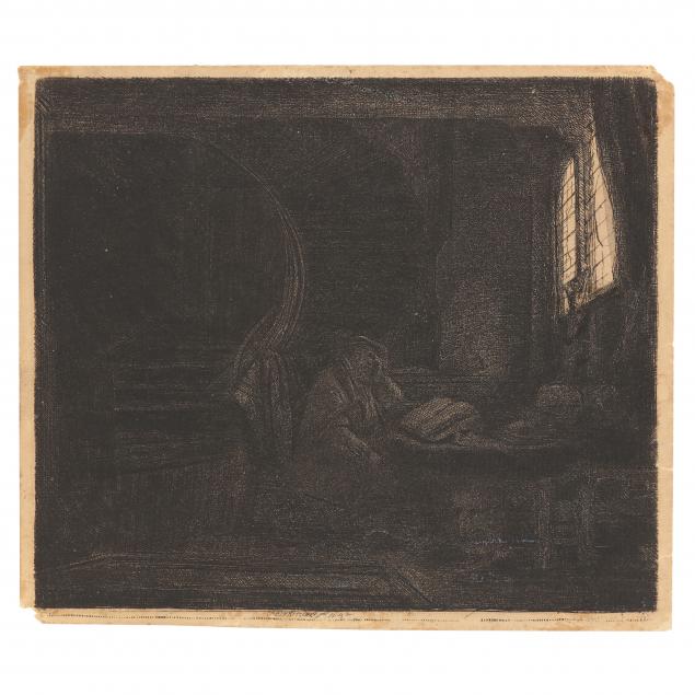 rembrandt-van-rijn-dutch-1606-1669-i-st-jerome-in-a-dark-chamber-i