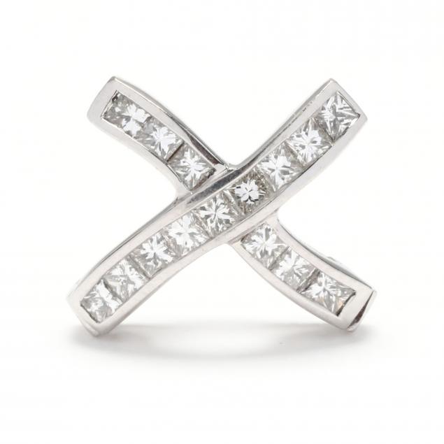 white-gold-and-diamond-x-motif-slide-pendant