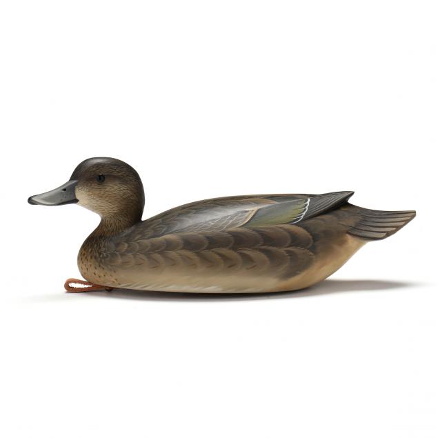 george-strunk-nj-b-1958-hen-green-winged-teal