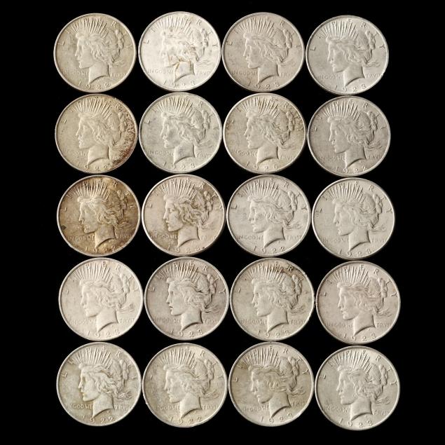 twenty-20-lightly-circulated-peace-dollars