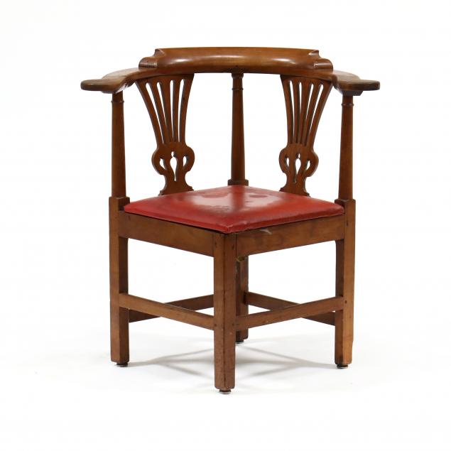 mid-atlantic-chippendale-cherry-corner-chair