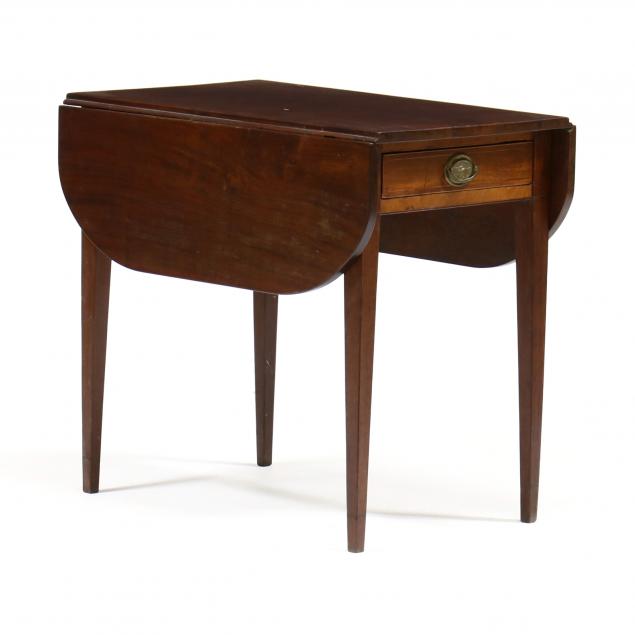 southern-federal-inlaid-mahogany-pembroke-table