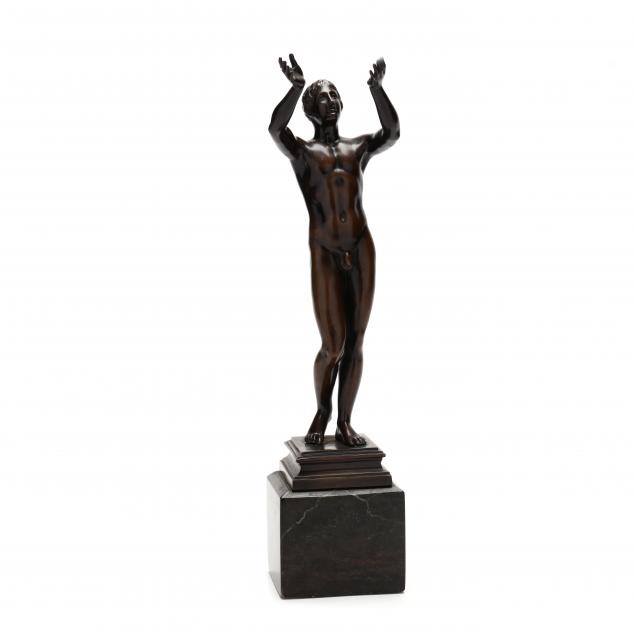 oskar-gladenbeck-co-bronze-statue-of-the-i-praying-youth-i