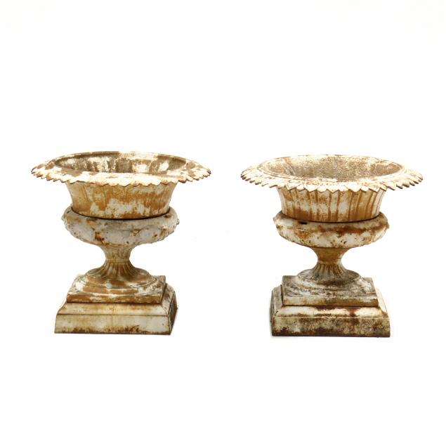 pair-of-antique-cast-iron-garden-urns