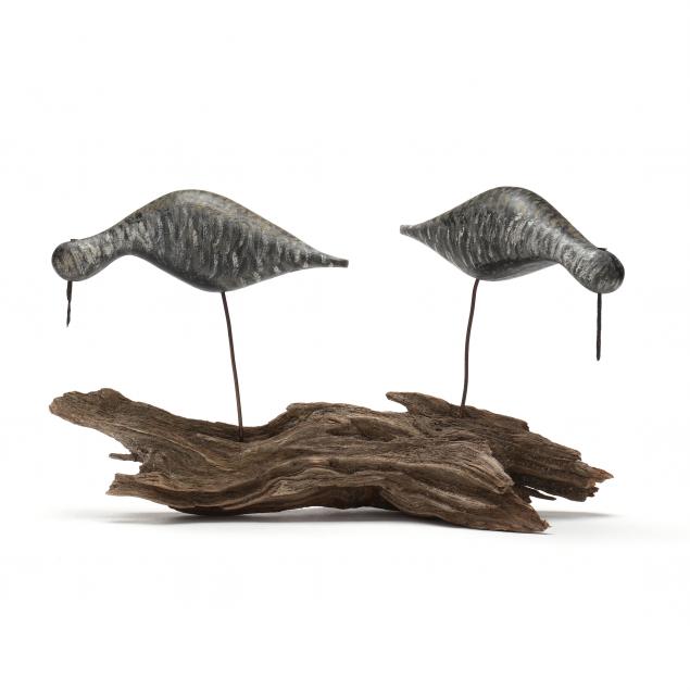 chandler-sawyer-nc-b-1981-pair-of-golden-plovers-mounted-on-driftwood