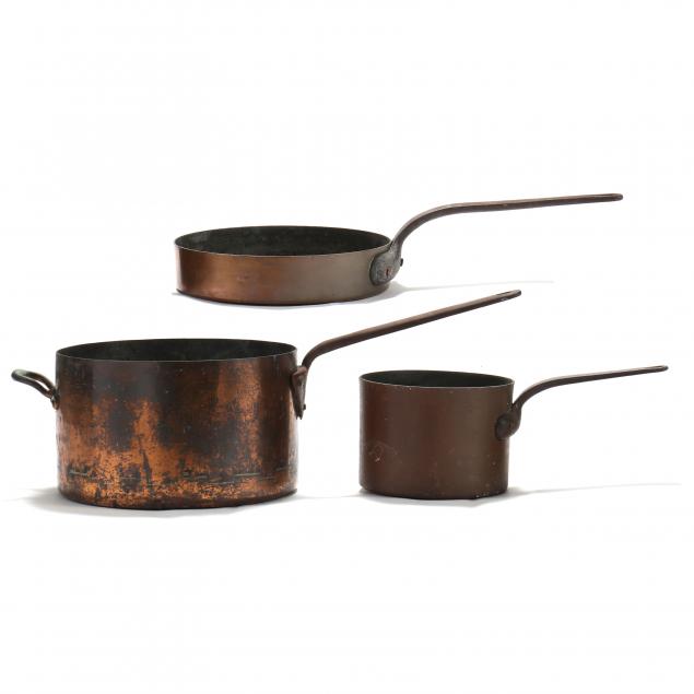 three-pieces-of-antique-copper-cookware