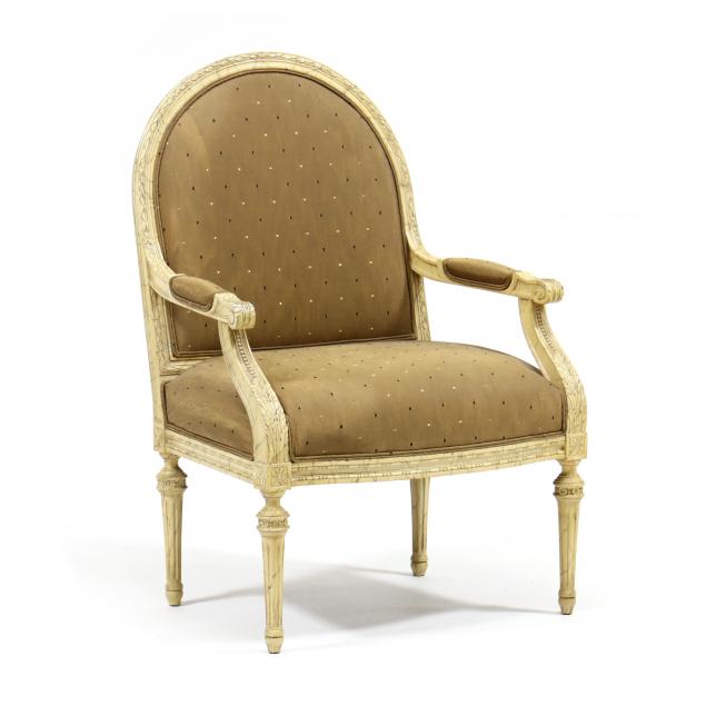 louis-xvi-style-carved-and-painted-fauteuil