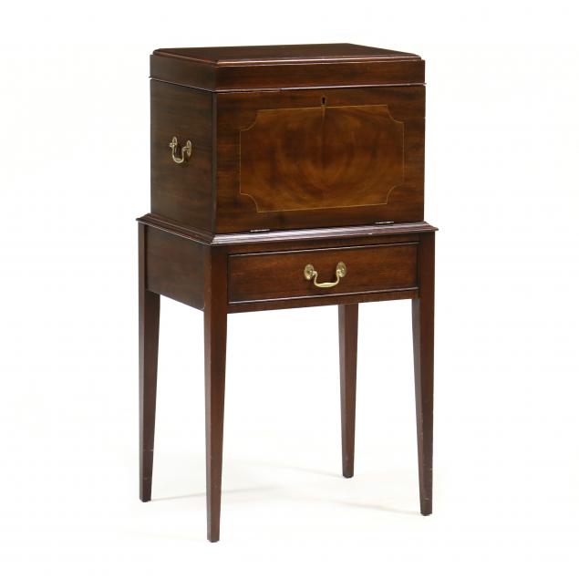 henkel-harris-federal-style-inlaid-mahogany-silver-chest