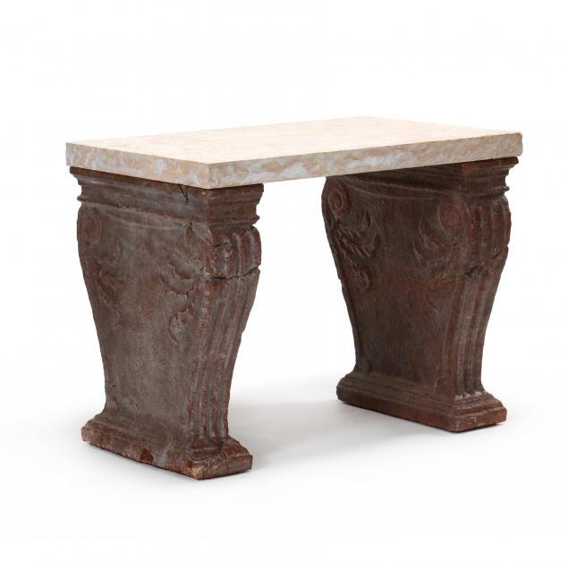antique-italian-granite-center-table