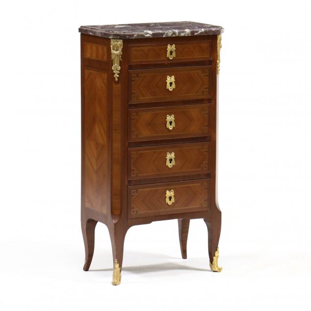 french-empire-style-diminutive-marble-top-chest-of-drawers