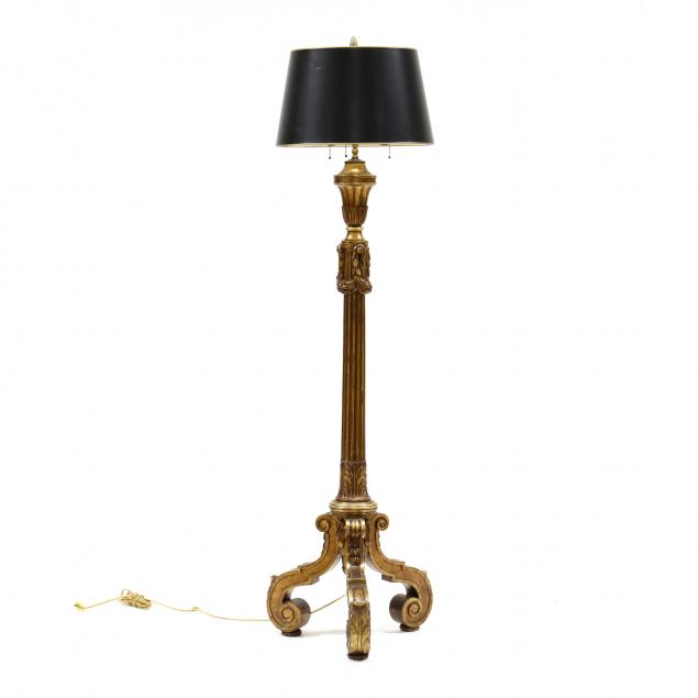 italian-classical-style-carved-and-gilt-floor-lamp