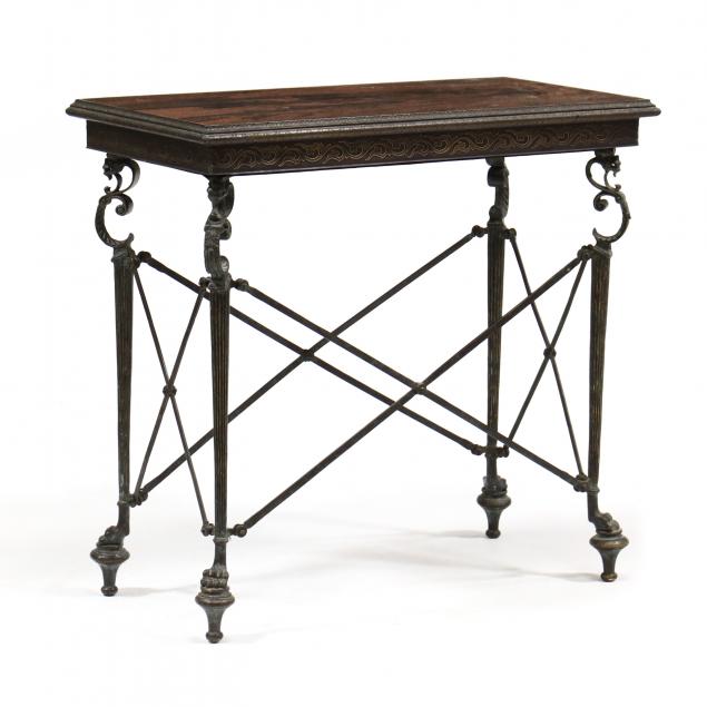 granite-and-bronze-neoclassical-style-center-table