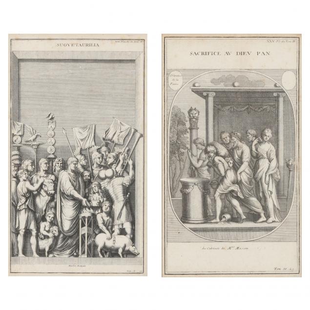 two-antique-french-engravings-depicting-roman-sacrifices