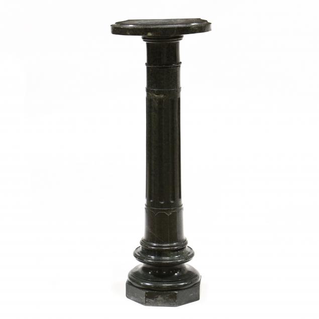 antique-carved-green-marble-pedestal