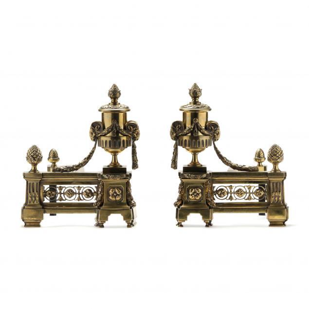 pair-of-louis-xvi-style-brass-andirons
