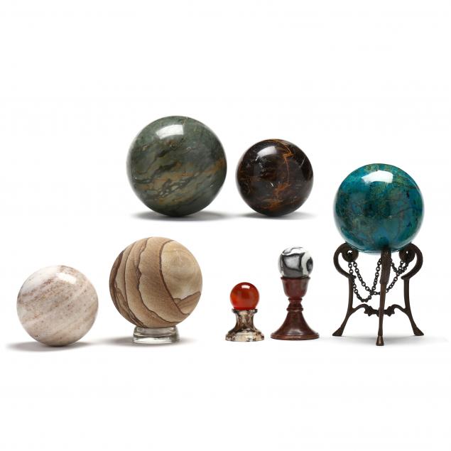 seven-polished-hardstone-spheres