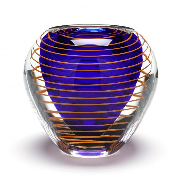 attributed-to-stanislav-libensky-czechoslovakian-1921-2002-cased-glass-vase