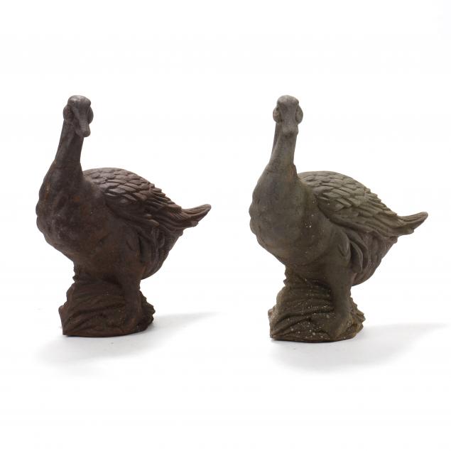 pair-of-vintage-cast-iron-ducks