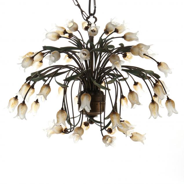 murano-glass-tulip-chandelier