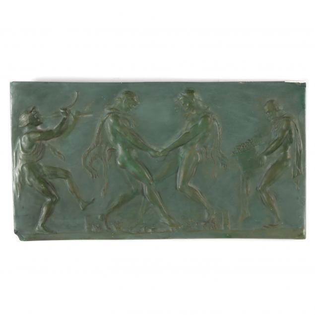 decorative-neoclassical-style-painted-plaster-relief-plaque