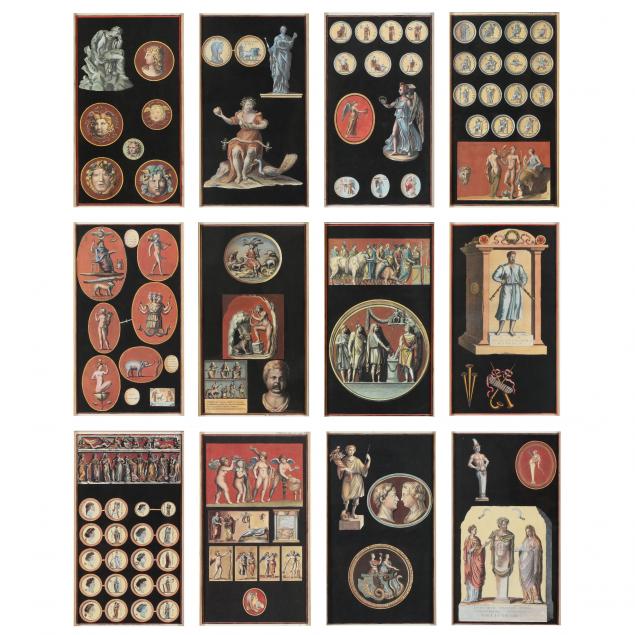 twelve-prints-after-scenes-from-montfaucon-s-i-l-antiquite-expliquee-et-representee-en-figures-i