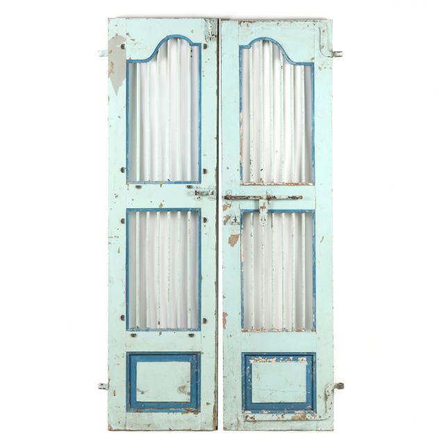 pair-of-southeast-asian-painted-doors