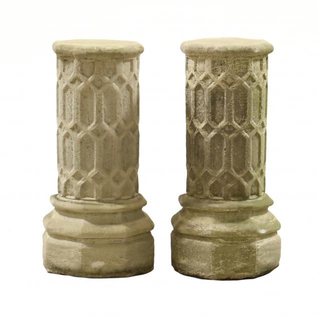 pair-of-gothic-style-cast-stone-pedestals