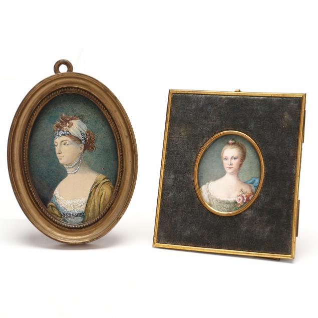 two-antique-continental-portrait-miniatures