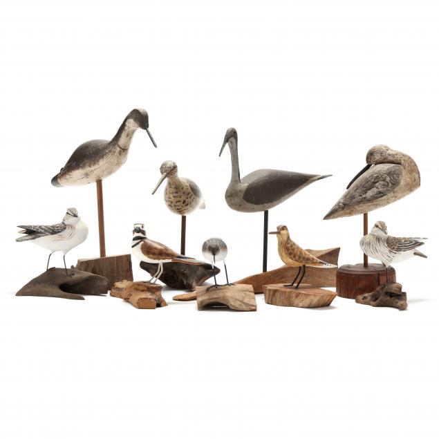 nine-shorebird-decoys