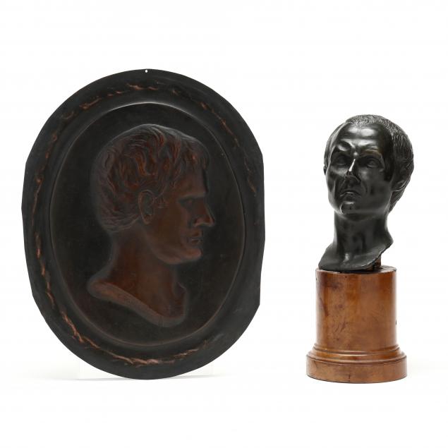 two-bronze-sculptural-items-of-roman-figures