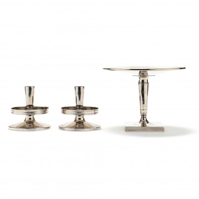tommi-parzinger-germany-new-york-1903-1981-silverplate-compote-and-pair-of-candlesticks