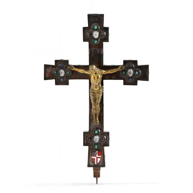 artificers-guild-british-arts-crafts-jeweled-silver-and-ormolu-crucifix