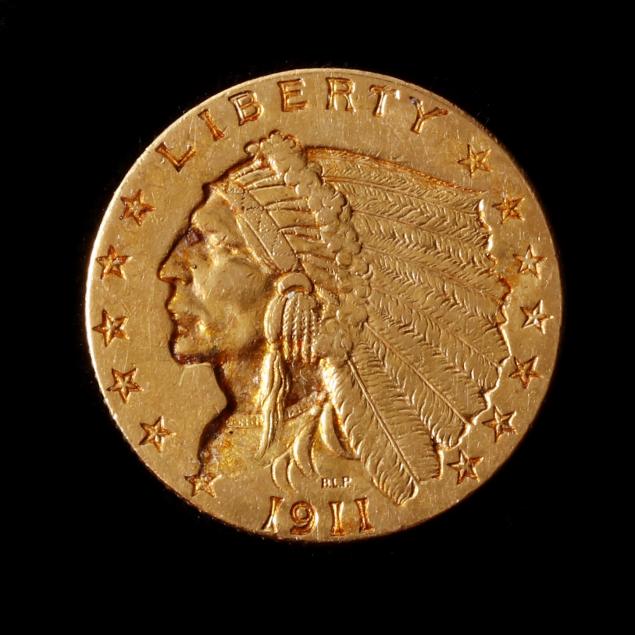 1911-indian-head-2-50-gold-quarter-eagle