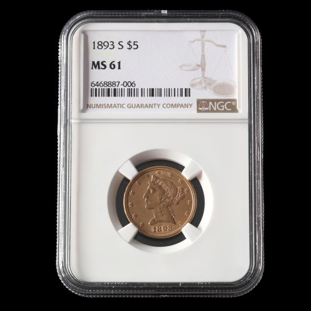 1893-s-liberty-head-5-gold-half-eagle-ngc-ms61