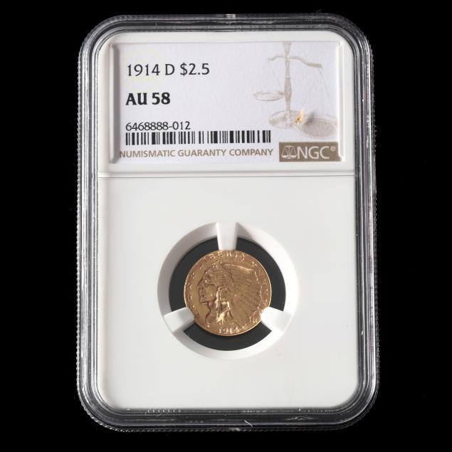 1914-d-indian-head-2-50-gold-quarter-eagle-ngc-au58