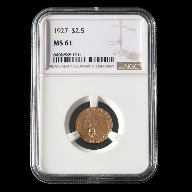 1927-indian-head-2-50-gold-quarter-eagle-ngc-ms61