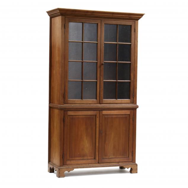 southern-chippendale-walnut-china-press