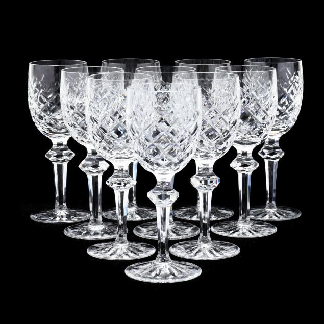 waterford-set-of-ten-i-powerscourt-i-crystal-wine-stems