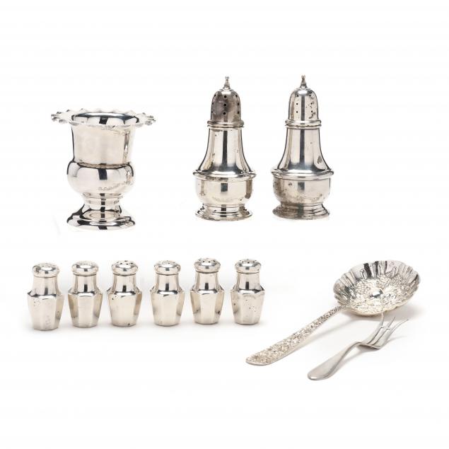 a-grouping-of-eleven-american-sterling-silver-serving-accessories