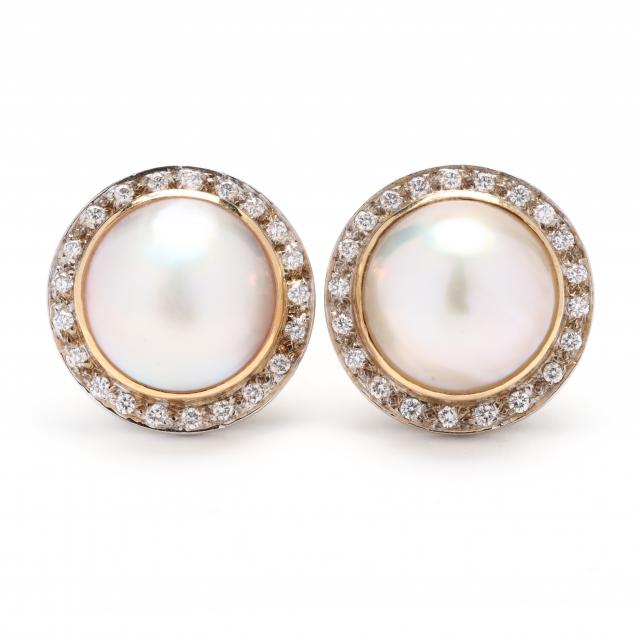 bi-color-gold-mabe-pearl-and-diamond-earrings